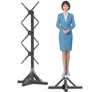 Display del fan dell'ologramma 3D, macchina di pubblicità verticale, app e telecomando, proiettore LED di dimensione umana per video di animazione, parete video di 50cm