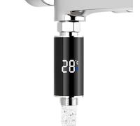 Display della temperatura della doccia, termometri doccia impermeabile, indicatore digitale portatile di sicurezza, design impermeabile per bagno, campeggio, casa, bagno, interno, ext