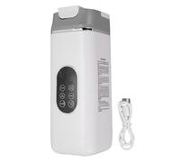 Display Digital Maker, Blender per Frullati per Miscele di Frutta Portatile Ricaricabile USB per Frullati Verdure (WHITE)