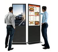 Display Digitale 43/50/55 Pollice Lettore Pubblicitario A Piede Touch 4k Uhd, Schermo Condiviso Intelligente, Supporto Telecomando, Android 11 (2+32 GB),1 Pezzo 55in