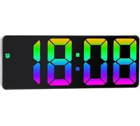 Display Digitale A LED Multicolore Jumbo Big Number, Alimentatore Doppio Plug-in/Batteria, Regalo per La Cucina Domestica Restaut Restaut Seniors, C