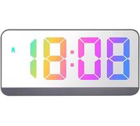 Display Digitale A LED Multicolore Jumbo Big Number, Alimentatore Doppio Plug-in/Batteria, Regalo per La Cucina Domestica Restaut Restaut Seniors, H