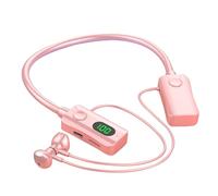 Display Digitale Auricolari Wireless, Cuffie Al Collo Portatile, Auricolari Sportivi Con Cinturino A Collo In Silicone, Display Della Batteria A LED, Pulsanti Di Controllo In Linea, 48 Cm, P
