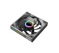 Display Digitale da 120 mm, Silenzioso, Senza Fili, Ventola per Case, CPU, Scheda Madre, Sincronizzazione Luce ARGB, 4 Pin PWM, Normale