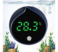Display digitale della temperatura dell'acqua - doppio display digitale della temperatura per acquari | accessori di precisione per acquari | per acquari d'acqua dolce, interni, tartarughe Axolotl