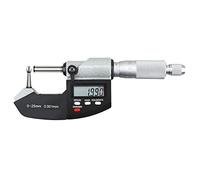 Display digitale e display della scala Micrometro Tubo sferico Incudine 0-25 mm /0,001 mm