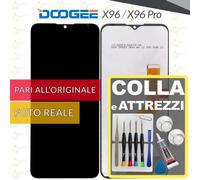 DISPLAY DOOGEE X96 / X96 PRO SCHERMO VETRO LCD + TOUCH SCREEN MONITOR +COLLAeKIT
