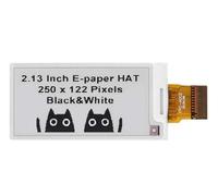 Display E-Ink da 2,13 pollici, compatibile con Arduino, risoluzione 250 x 122, a bassa potenza, interfaccia SPI per progetti fai da te, ideale per etichette elettroniche, segnali digitali e uso