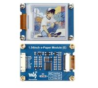Display E-Paper da 1,54", E6, a colori, 240 × 240 SPI, per Arduino | Epaper a colori E6 da 1,54 pollici, 240 × 240 SPI, senza retroilluminazione, bassa potenza, contenuto rimane in caso di