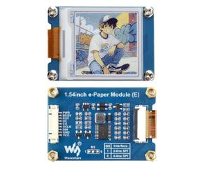 Display E-Paper da 1,54", E6, a colori, 240 × 240 SPI, per Arduino | Epaper a colori E6 da 1,54 pollici, 240 × 240 SPI, senza retroilluminazione, bassa potenza, contenuto rimane in caso di