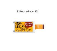 Display e-Paper da 2,15 Pollici (G), Display e-Ink, 296x160 Pixel, Schermo A Inchiostro Elettronico Rosso/Nero/Bianco/Giallo, Interfaccia SPI