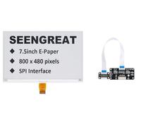 Display e-Paper da 7,5 pollici per Raspberry Pi/Jetson Nano/Arduino/STM32 - risoluzione 800 x 480, basso consumo energetico, no backlight required, Clear Display After Power-Off