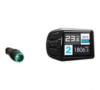 Display EBike, Display Colorato 36V 48V 52V, con connettore impermeabile a 5 pin, per protocollo OMD NO 2, velocità in tempo reale, livello della batteria