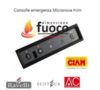 DISPLAY EMERGENZA MICRONOVA PL026 ANSELMO COLA CLAM ECOTEK RAVELLI COD.0026 onforme]