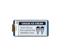 Display EPaper da 2,13 Pollici per Raspberry Pi e-Ink Bianco/Nero 250x122 Pixel Interfaccia di Comunicazione SPI Schermo