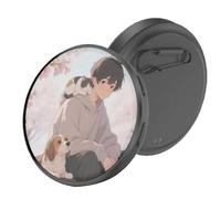Display Fotografico Elettronico: Badge Batteria Da 600 MAh, Lettore Multimediale Digitale Indossabile Intelligente, Attrezzatura Portatile Per Collezionisti Di Anime | Accessorio Per Costume Cosplay,