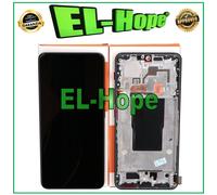 DISPLAY FRAME LCD + TOUCH PARI ORIGINALE SERVICE XIAOMI MI 12T PRO 22081212 NERO