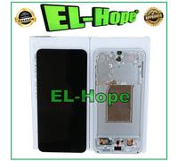 DISPLAY FRAME ORIGINALE SAMSUNG S25 FE 5G 2025 SM-S731 TOUCH BIANCO GH82-38431B
