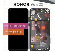 Display + Frame Schermo Honor View 20 PCT-L29; PCT-LX9; PCT-AL10 nero +KIT&COLLA