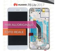 Display + Frame Schermo Huawei P8 Lite 2017 (PRA-LX1) / bianco +KIT&COLLA