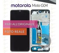 Display + Frame Schermo Motorola moto G04 (XT2421) +KIT&COLLA