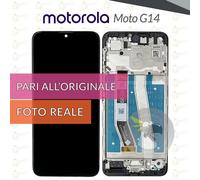 Display + Frame Schermo Motorola Moto G14 (XT2341) +KIT&COLLA