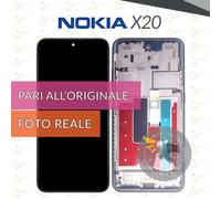 Display + Frame Schermo Nokia X20 (TA-1341; TA-1344) +KIT&COLLA