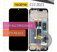 Display + Frame Schermo Realme C11 2021 (RMX3231) +KIT&COLLA