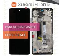 Display + Frame Schermo Xiaomi Mi 10T Lite (M2007J17G) / nero +KIT&COLLA
