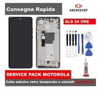 DISPLAY FRAME SERVICE PACK MOTOROLA MOTO EDGE 40 NEO XT2307 TOUCH NERO O BLU