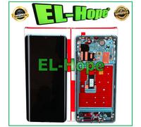 DISPLAY FRAME TOUCH PARI ORIGINALE SERVICE PER HUAWEI P30 PRO VOG-L09 AURORA BLU