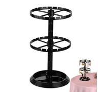 Display gioielli per venditori, display orecchino per venditori,Rotazione di 2 livelli Stand organizzatore del supporto 'orecchino - Forniture di abbigliamento, organizzati