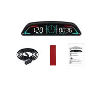 Display - HD per Auto OBD2 GPS HUD Tachimetro Digitale Automatico RPM Tensione Allarme di Sicurezza Display B3