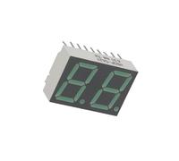 Display HDSP-5621: LED 7 segmenti 14,22 mm 0,56" numero Z: 2 anodo verde BROA...