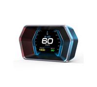 Display Heads per Auto, Display Indicatore Obd2 per Auto, Tachimetro GPS con Velocità del Veicolo, Giri/Min, Tensione di Consumo Carburante
