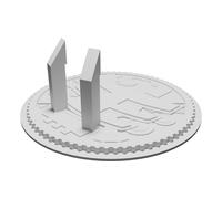 Display Holder for Power Rangers Zeo Staff Compatible with Collector Edition