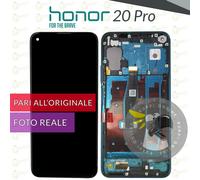 DISPLAY HONOR 20 PRO YAL-L41 SCHERMO LCD + VETRO TOUCH SCREEN + FRAME BLU