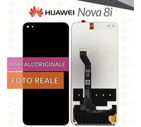 DISPLAY HUAWEI NOVA 8i NEN-LX1 NEN-L22 SCHERMO LCD VETRO TOUCH PARI A ORIGINALE