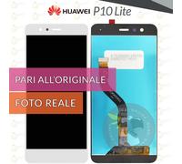 DISPLAY HUAWEI P10 LITE WAS-LX1 LX1A LX2 LX3 SCHERMO BIANCO VETRO LCD TOUCH