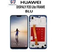 DISPLAY LCD TOUCH SCREEN FRAME NERO HUAWEI Y7 2019 PARI ALL ORIGINALE GLS