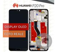 DISPLAY HUAWEI P20 PRO CLT-L09 CLT-L29 SCHERMO OLED FRAME VETRO LCD TOUCH SCREEN