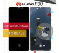 DISPLAY HUAWEI P30 OLED ELE-L09 ELE-L29 L04 SCHERMO LCD VETRO PARI A ORIGINALE