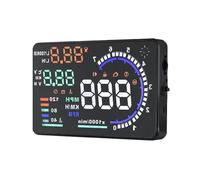 Display HUD Da 5,5" Proiettore For Auto Allarme Di Eccesso Di Velocità Sul Parabrezza ODB2 Head Up Display Tachimetro Contagiri Consumo Di Carburante