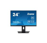 Display IIYAMA 23,8 nero IPS 16:9 0,5ms WQHD 2560x1440 300 cd/m2 100Hz 1xHDMI 1xDisplayPort 3xUSB HUB (3.2) Altoparlanti 15 cm Supporto superiore regolabile Perno - Nouvo