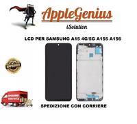 DISPLAY INCELL + FRAME PER SAMSUNG GALAXY A15 4G SM-A155 /A156 5G + CORRIERE