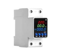 Display KWh Nuovo dispositivo di protezione da sovratensione e sottotensione regolabile Relè di protezione da sovratensione Monitor for guida DIN(2P VA Kwh type,80A)