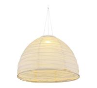 Lampada Solare a Sospensione per Esterni LED da Giardino Balcone Bianco H 30 CM
