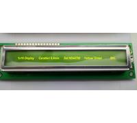 DISPLAY LCD 16x1 GALLO-VERDE SET HD44780 ALTEZZA CARATTERE 9,4 mm ( = 2 PEZZI)