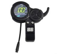 Display LCD a farfalla per scooter elettrico per modelli VSETT 8 9 10 8X, supporta 6 pin di collegamento livelli di tensione 24 V 60 V fornisce lo stato di guida a colpo d'occhio
