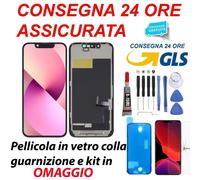DISPLAY LCD APPLE IPHONE 13 MINI SCHERMO ORIGINALE ZY INCELL TOUCH VETRO FRAME